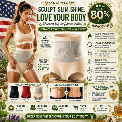 💫Official Store | GFOUK® 💖 2026 Moringa & Berberine 4-In-1 Micro-Particle Sculpting & Fat-Burn Shorts👍