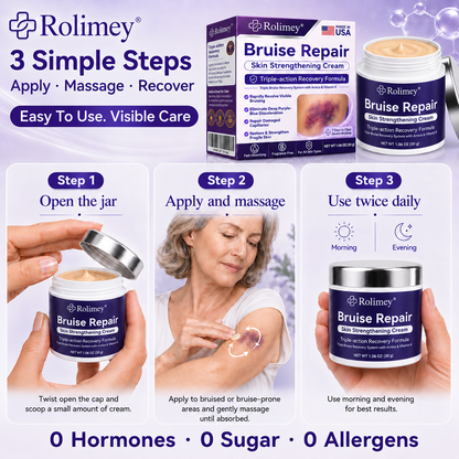 👨‍⚕️Over 100,000 units sold💕 - Rolimey® cream to repair bruises and strengthen the skin
