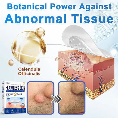 💫GFOUK® 2026 Newly Upgraded 2-in-1 Microneedle Hydrocolloid Patches | Removes Raised Moles, Acne, Flat Warts, and Skin Tags | Improves Wrinkles, Scars, and Blemishes | Invisible Acne Patches for Face & Body