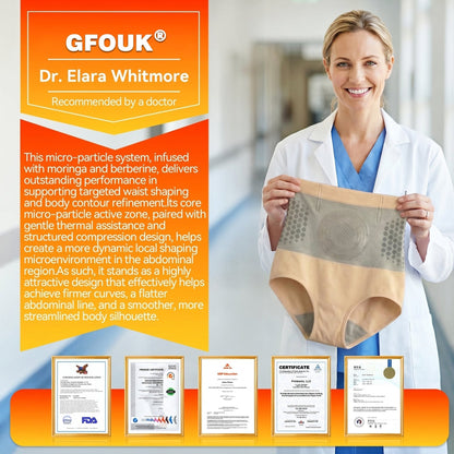 💫Official Store | GFOUK® 💖 2026 Moringa & Berberine 4-In-1 Micro-Particle Sculpting & Fat-Burn Shorts👍